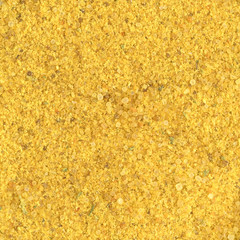 Chicken flavored bouillon close view