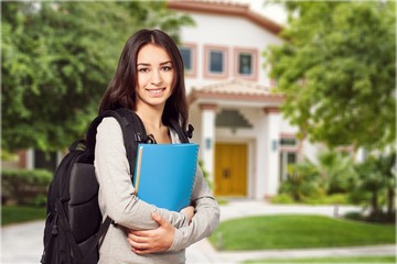 Obraz premium High school student.