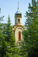 Chapel in forest