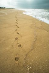 Fototapeta na wymiar Footprints