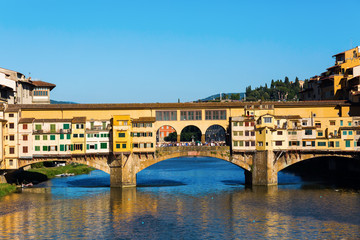 Obrazy na Plexi  Ponte Vecchio we Florencji, Włochy
