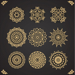 Design elements graphic Thai design ,Abstract Seamless
