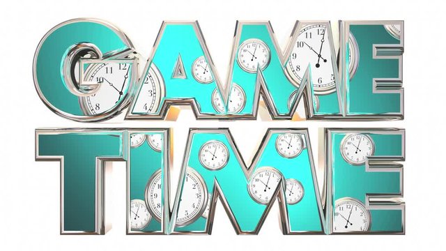 Game Time Sports Competition Start Begin 3d Animation