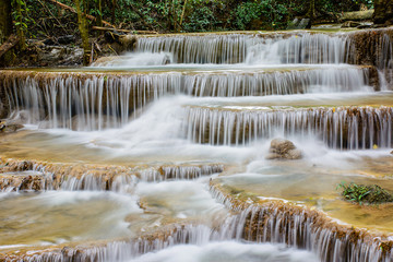 Layer of  waterfall, natural concept.