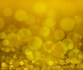 Abstract golden stars background luxury Christmas holiday