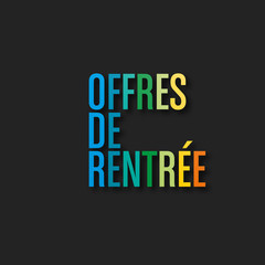 offres de rentrée