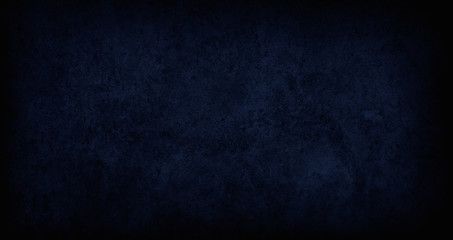 Blank marble texture dark blue and black background