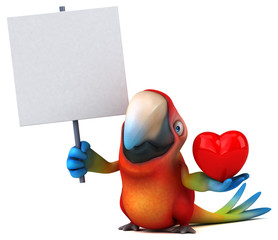 Fototapeta premium Fun parrot