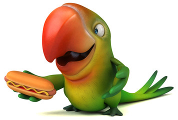 Fun parrot