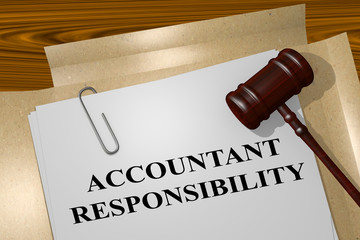 Accountant Responsibility - legal concept