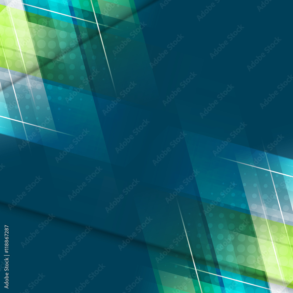 Poster colorful geometric pattern on abstract vector background.