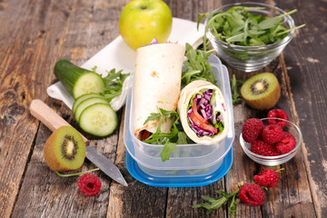 sandwich,healthy lunch box