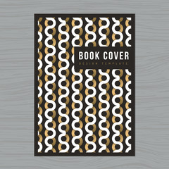 Abstract background for Book cover, Poster, Flyer, Brochure, Corporate, Annual report design Layout template in A4 size. Abstract Pattern. Printing design. Vector illustration.