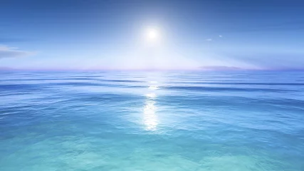 Poster sun over the sea © magann