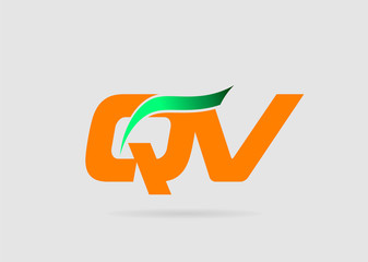 QV letter logo
