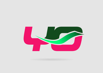 YO company linked letter logo
