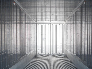 inside container for Carrie product and transportation to customer