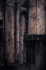 Fototapeta na wymiar Rustic wooden table background, wood texture background old pane