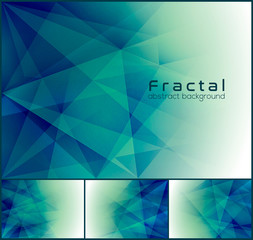 Fractal abstract background