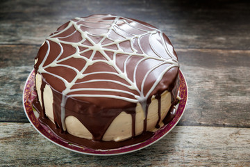 Chocolate Halloween cake