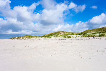 Dünengürtel am Strand
