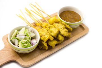 Pork satay