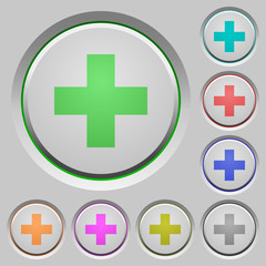Fototapeta premium Insert push buttons