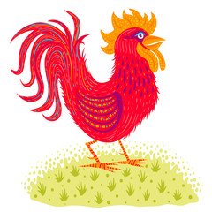 Red rooster