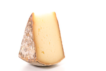 cheese isolated on white