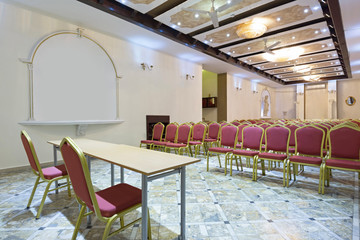 Interior of a conference room