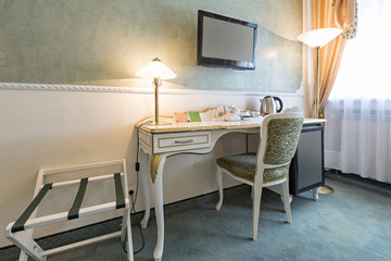 Hotel room interior