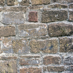 Grey stone wall brickwork texture