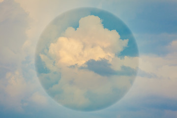 Fototapeta premium eye on the sky