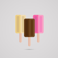 Ice cream vector icon.