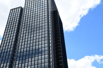 Fototapeta premium Office building close up