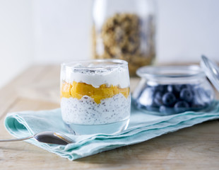 Greek yogurt with mango