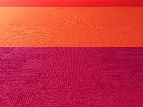 Pink And Orange Gradient Carpet Background Texture