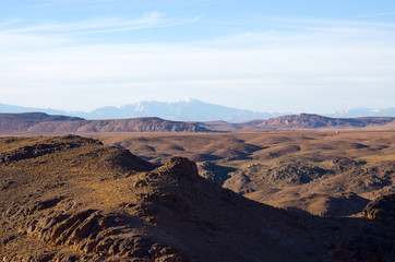 Dry hills of Morocco