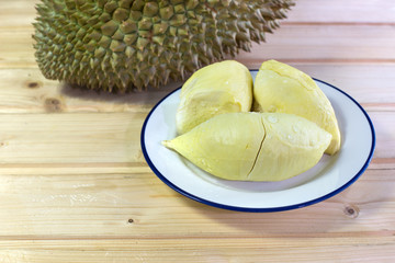 Durian, delicious popular thai fruit