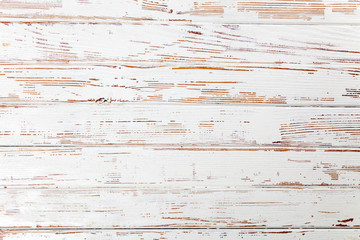 White wooden background