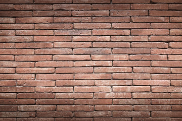 Brick wall texture pattern or brick wall background for interior or exterior design with copy space for text or image.