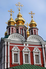 Fototapeta na wymiar Novodevichy convent in Moscow. UNESCO World Heritage Site.