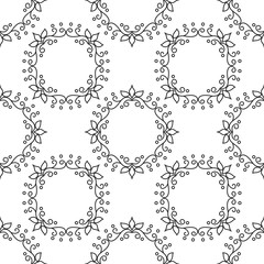 Obraz premium Geometrical pattern flower