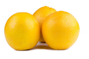 Orange fruit isolate photo on white background