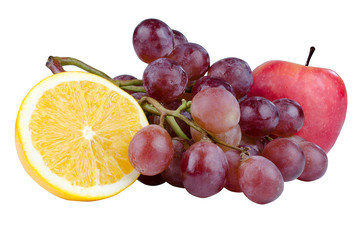fresh fruit isolate photo on white background
