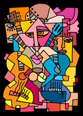 Cubism fotobeer style.