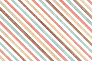 Watercolor brown, pink, beige and blue striped background.