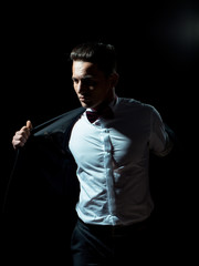 Young sexy gentleman