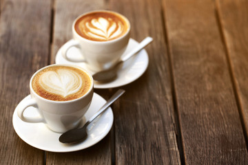 Cup of cappuccino