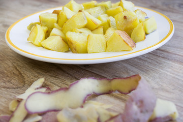 baked flavored potatoes